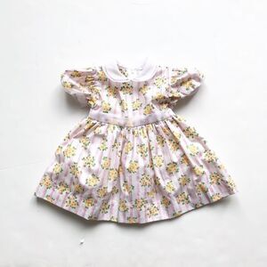 Vintage Jo Joes floral organza party dress 18m